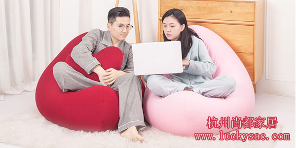 實力休閑家具廠尚都家居又推出新款懶人沙發(fā)啦！